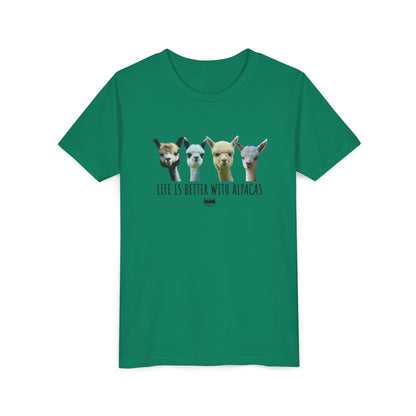 Life's better with Alpacas Youth Tee
