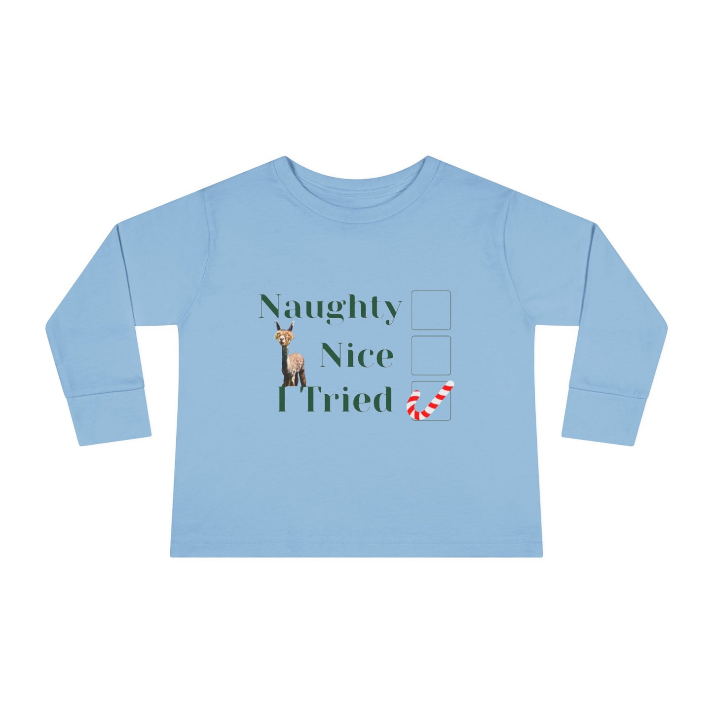 Naughty Toddler Long Sleeve Tee