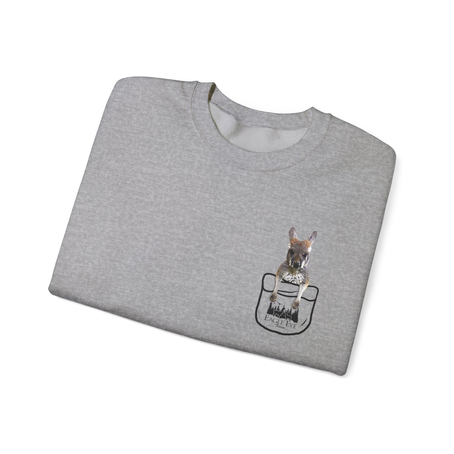 Pocket Pals Kangaroo Crewneck