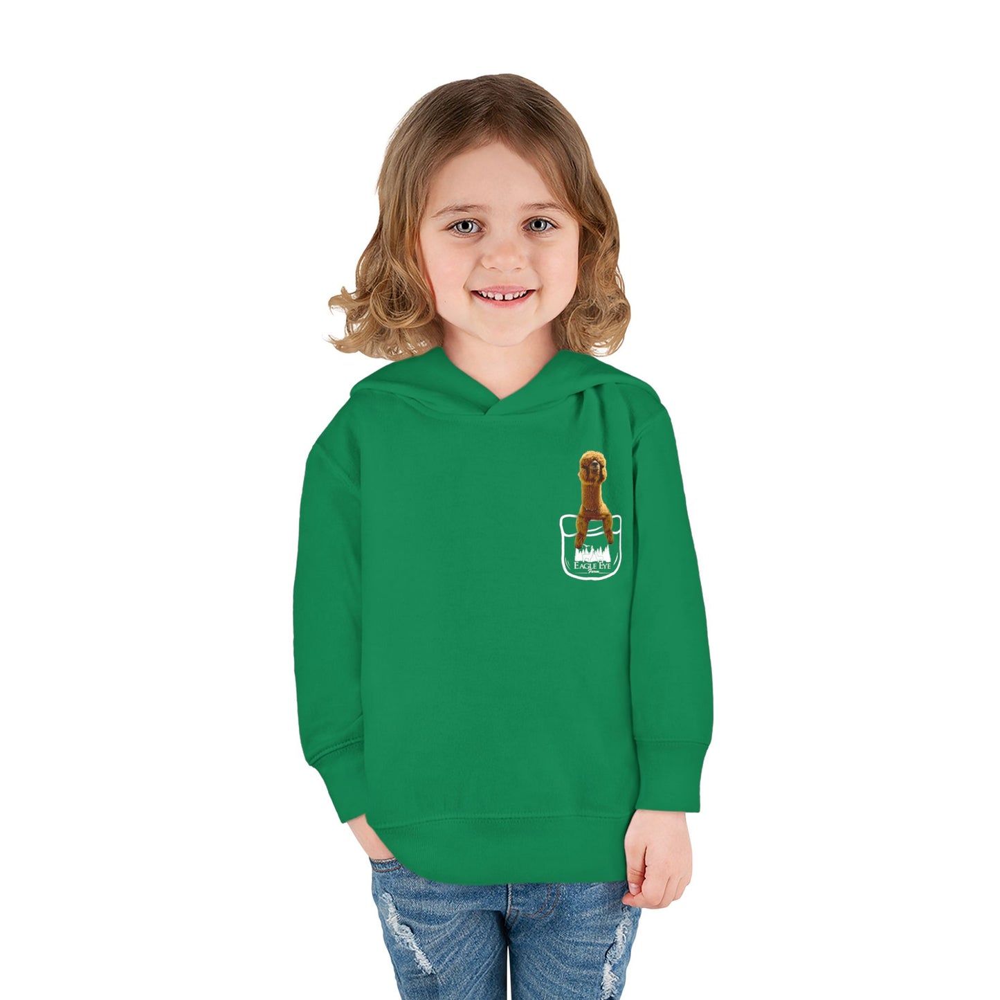 Pocket Pals Alpaca Toddler Hoodie