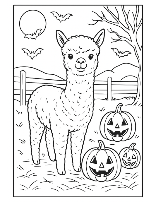 Free Halloween Coloring Page