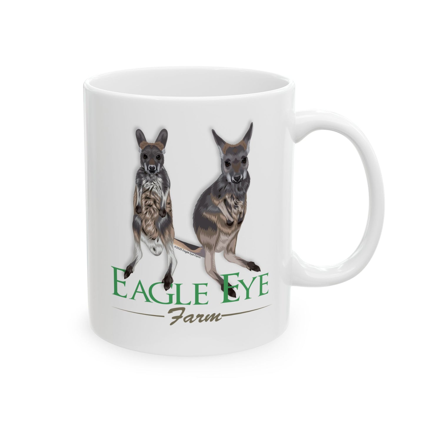 The Roos Mugs by Eagle Eye Farm