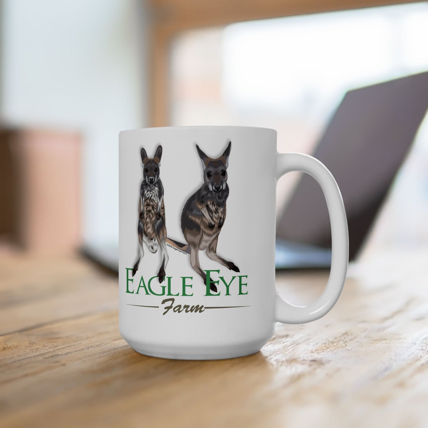 The Roos Mugs by Eagle Eye Farm